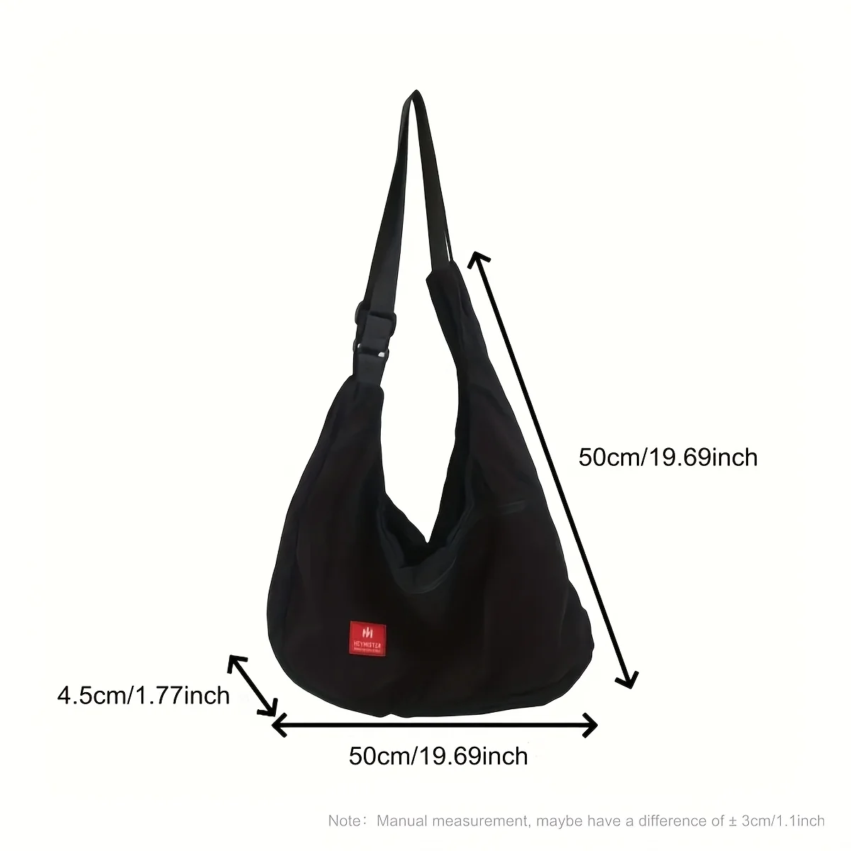 Multi-Functional Vest Bag Workwear Retro Large Capacity Sleeveless Nylon Convertible Backpack Vest Two-In-One Tote Crossbody Bag
