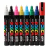 1pcs Japan Uni POSCA Marking Pen PC-5M Acrylic POP Poster Graffiti Painting 1.8-2.5mm Quick Drying Waterproof Art Supplies 6