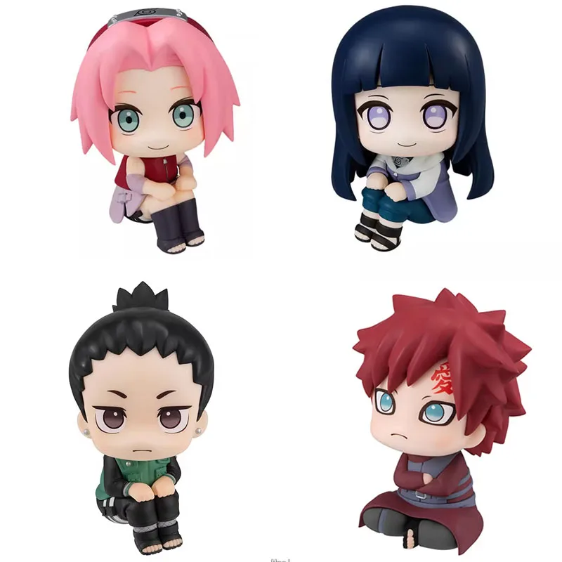 

MegaHouse Genuine Look Up NARUTO Nara Shikamaru Gaara Haruno Sakura Kawaii Anime Action Figures Toys for Boys Girls Kids Gifts