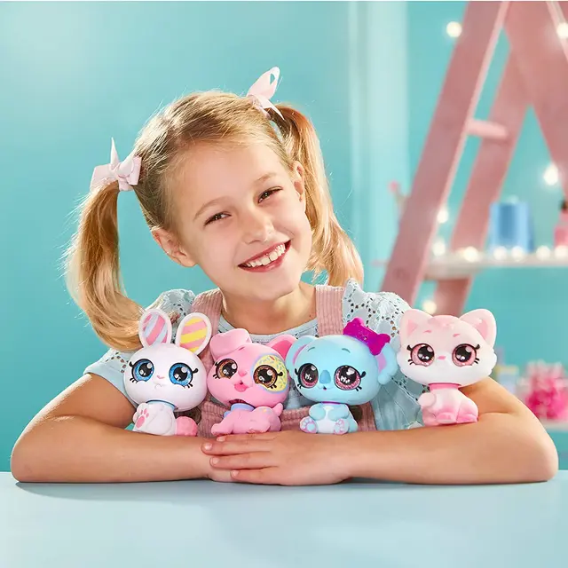 Kindi Kids Show N Tell Pets -Teah The Koala Baby Scented Sisters MINI Dolls Cry Baby Doll Playset Toys For Girls Children's Toy 5