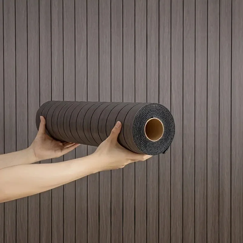 วอลเปเปอร์ลายไม้ 3 มิติ แบบหนาพิเศษ ติดตั้งง่ายด้วยตัวเอง - เหมาะสำหรับงาน DIY บนเพดานและผนัง, ผลิตจากเรซิน SXP, ลอกออกได้ 1