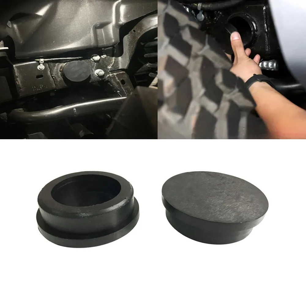

2 Pieces Front Steel Beam Plug Prevent Foreign Bodies From Entering for Jeep JL Wrangler 2018++ (JL1025)