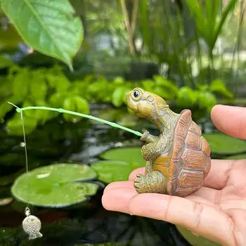 Hanging Turtle Aquarium & Garden Ornament 1