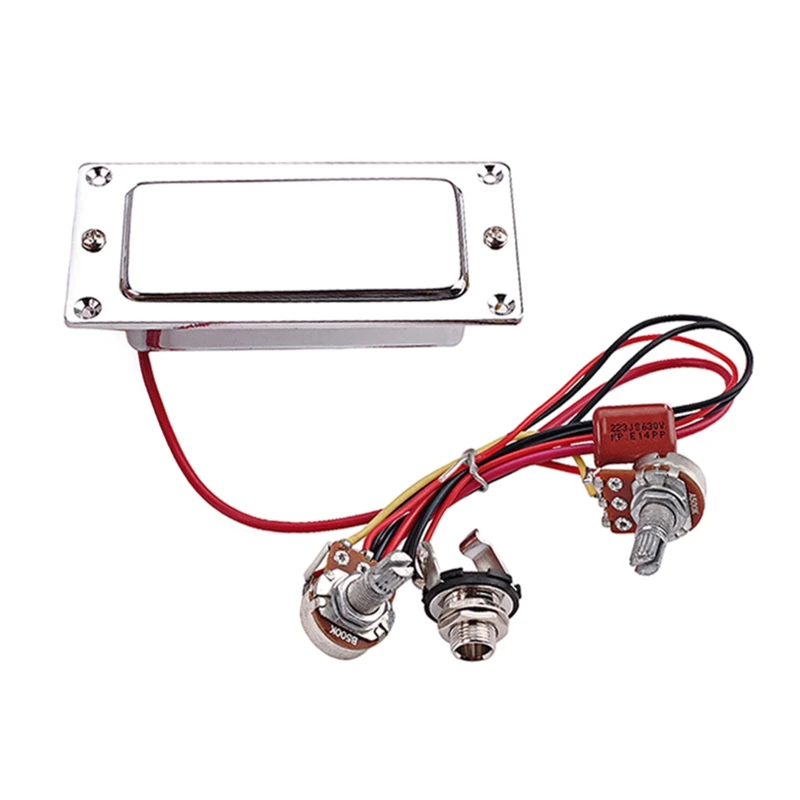 

Guitar Humbuckers Pickup Set Double Coil Pre-Wired Guitar Pickup Durable
