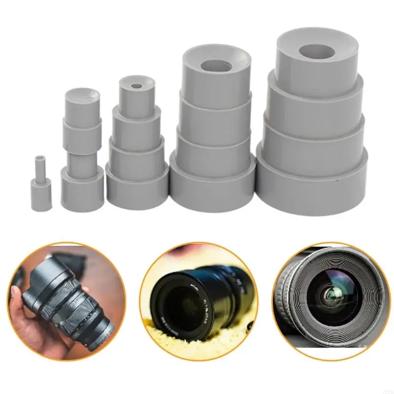 독특한 L6Y 카메라 렌즈 수리 도구 세트 8-83mm 렌즈 제거 렌즈 카메라 용 액세서리 사진 작가를위한 고무 액세서리