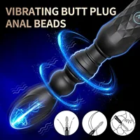 Anal Plug Vibrator für Frauen G-Punkt Klitoris Stimulation Anal Perlen Prostata Massagegerät Butt Plug Weibliche Masturbation Erwachsene Sex Spielzeug 4