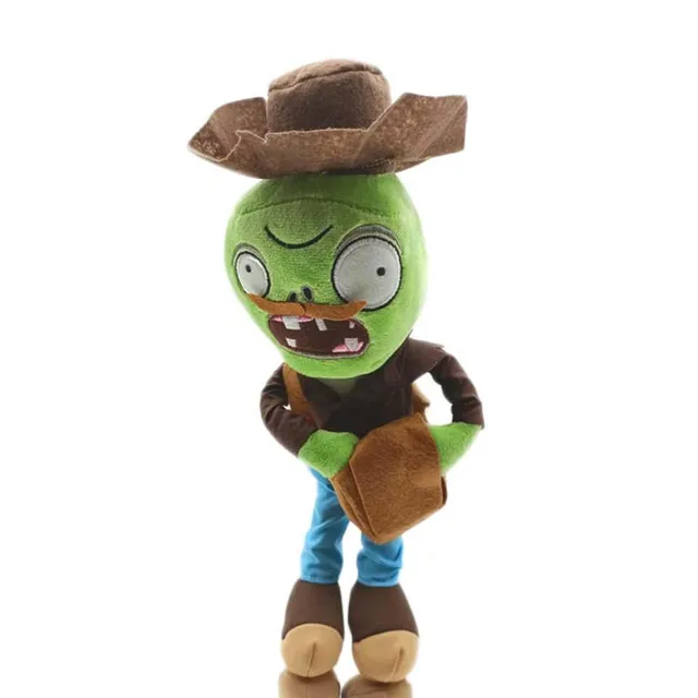 30cm Plant Clown Shark Jeans Magic Zombie Player Hunter Soft Stuffed Doll Game Duck Knight Hat Zombies Plush Gray Pillow Toy