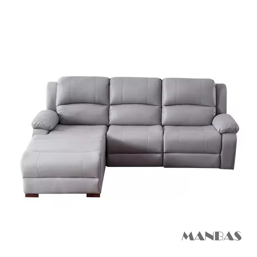 עור אמיתי חשמלי ספה תיאטרון חשמלי רקליינר חשמל recliner ספה סלון קולנוע ספות ריהוט חדר