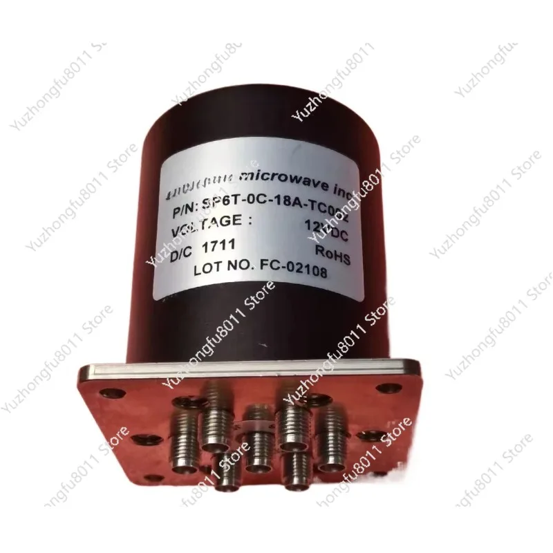 SP4T-0A-18A-TC002, SP6T-0C-18A-TC002, 12V 18GHz, SP8T, SP4T, SP6T, SMA RF 동축 스위치
