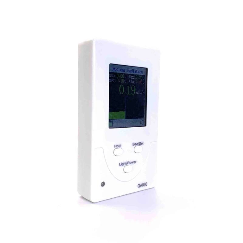 1Set Geiger Counter Dosimeter Nuclear Radiation Detector 3 Alarm Ways EMF Meter Plastic