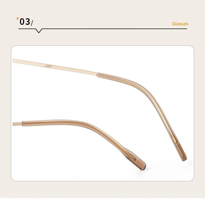 Mode Kleine Rahmen Lesebrille Für frauen High-end Ultra-licht High-definition Ältere Anti-blaues Licht Gläser JH5022 – Detail 8
