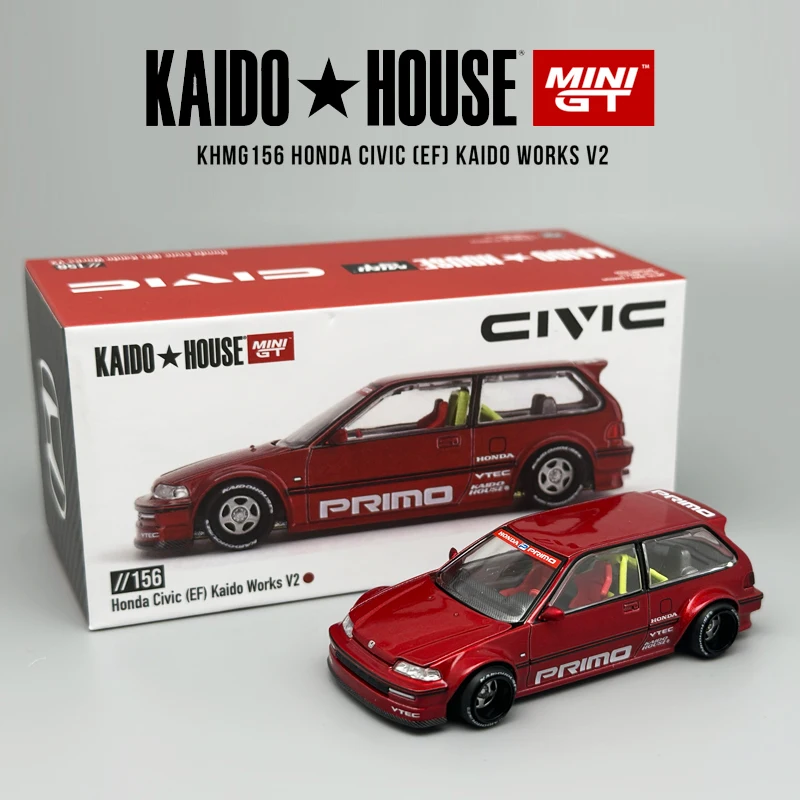 MINIGT 街道ハウス　Honda Civic (EG) チェイス MINIGT 街道ハウス Honda Civic (EG) チェイス KAIDO HOUSE x