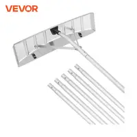 VEVOR Snow Roof Rake 25inch Blade Snow Removal Tool For Roof Protection Anti-Slip Handle Grip House Roof Car Snow Wet Leaves 1