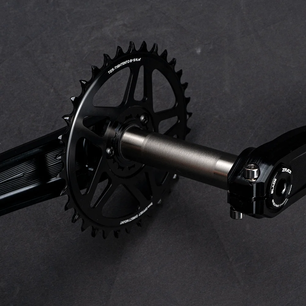 ZRACE BLADE 1 X 10 11 12-Gang-Kurbelgarnitur Eagle Tooth für MTB XC / TR / AM 170 / 175mm, 32T/34T/36T, BB68/73 Kettenblatt-Set – Detail 5