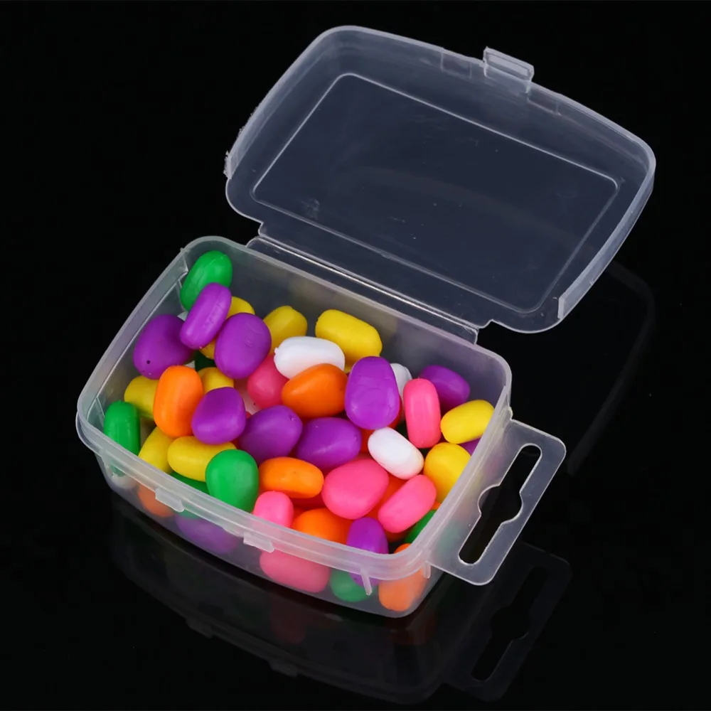 60 appâts maïs artificiels flottants pour carpe - 6 couleurs assorties boîte complète