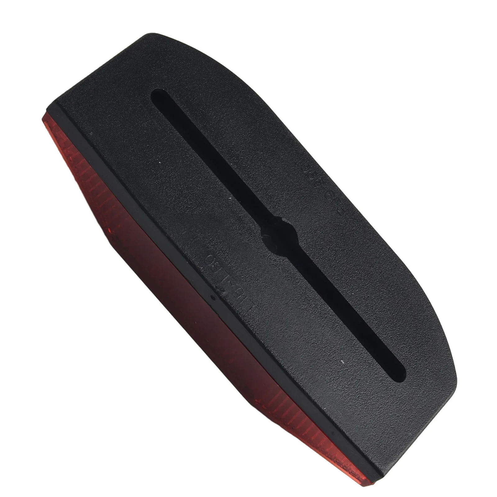 

Enhanced Visibility Reflective Rear Tail Light Film For Mountain Bike Bicycle Rack With Plastic Back Slotted Hole