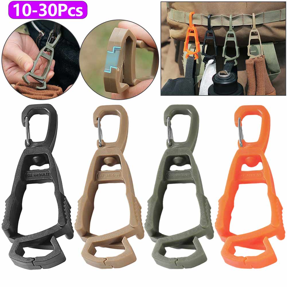 10-30Pcs Multifunction Glove Clip Safety Gloves Holder Gloves Hanger Portable Gloves Hook Safety Work Gloves Guard For Outdoor