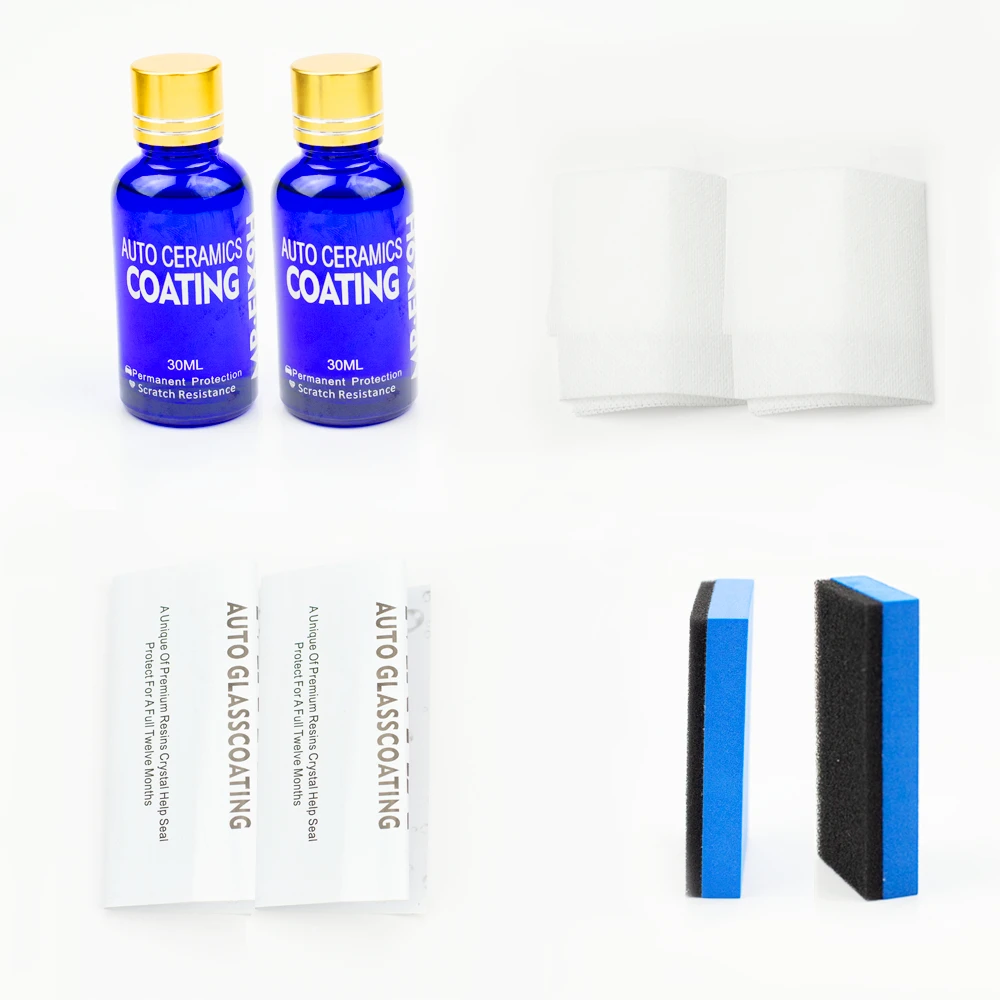 9H Car Ceramic Coat Super Hydrophobic Glass Liquid Coating Car Paint Care Solution Anti-scratch Fluid Care Polishing Agent