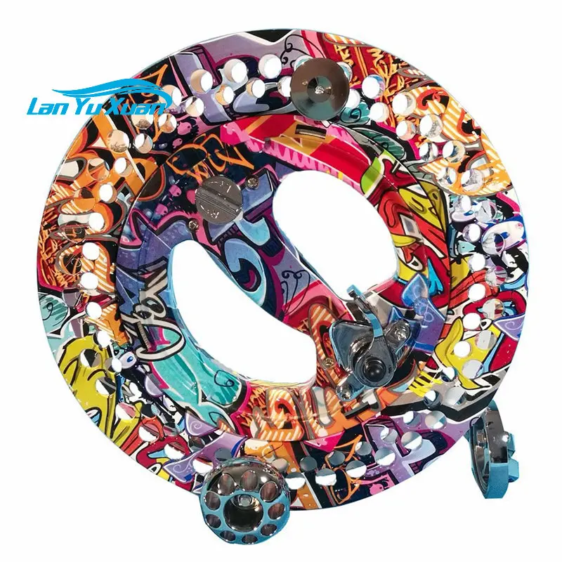 

Fashion Outdoor Toys Colorful Hand Wheel Kite Wheel with Brake