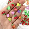 50Pcs Summer Kawaii 9mm Resin Mini Cherry Fruit Cabochon Ornament Jewelry Charms Nail Art Decoration Flatback Manicure Parts 1