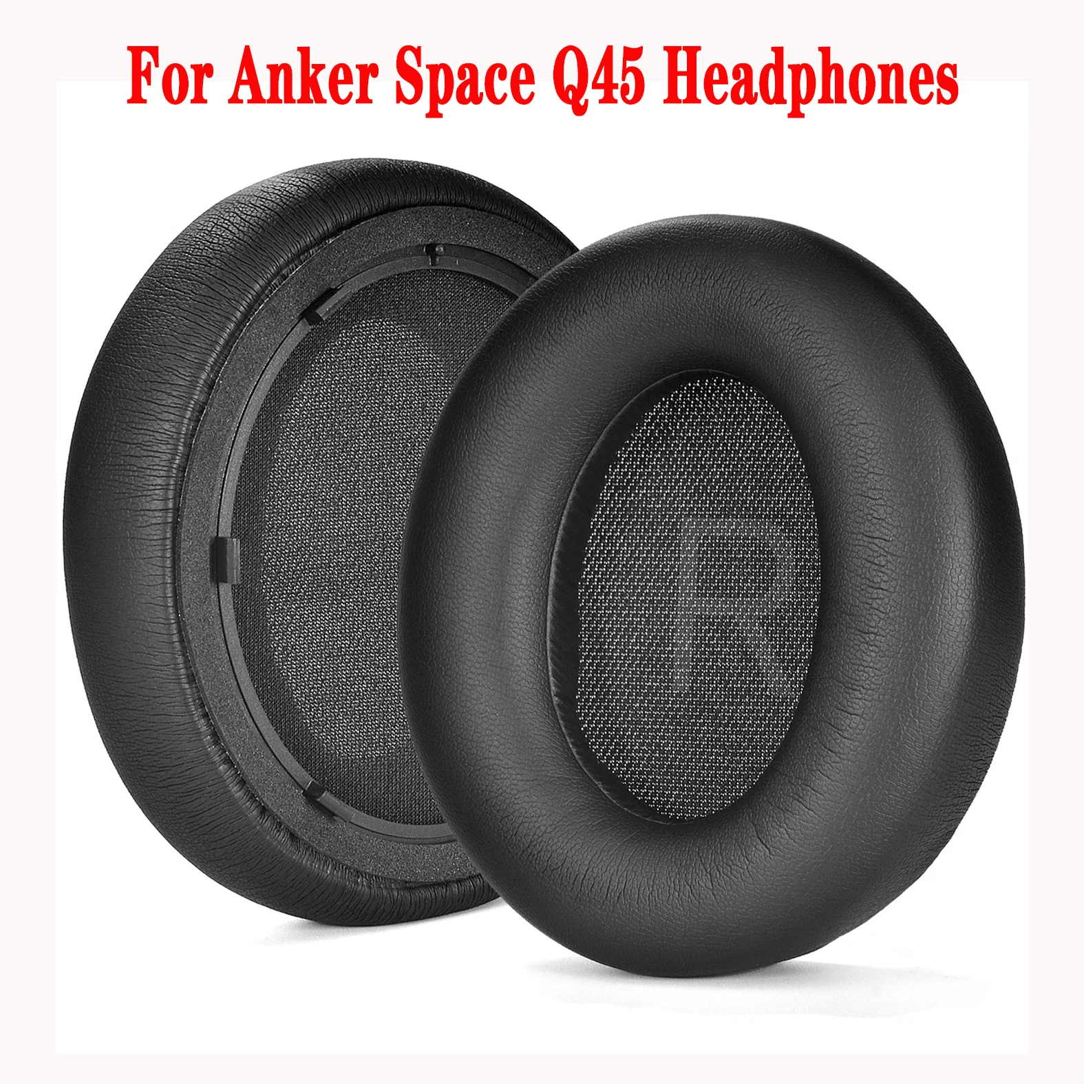 Comfortable Sponge Ear Pads For Anker Space Q45 Headphones Earpad Enjoy Clear Sound Quality Noise-Isolating EarPads Cushions
