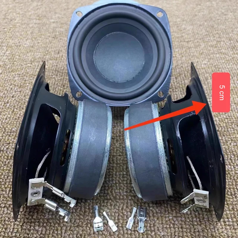 BEIYUAN 1unit GGEC 3.5 inch long stroke speaker 4 ohms 15W 30 cores large magnet Bass Loudspeaker DIY Home Theater Subwoofer