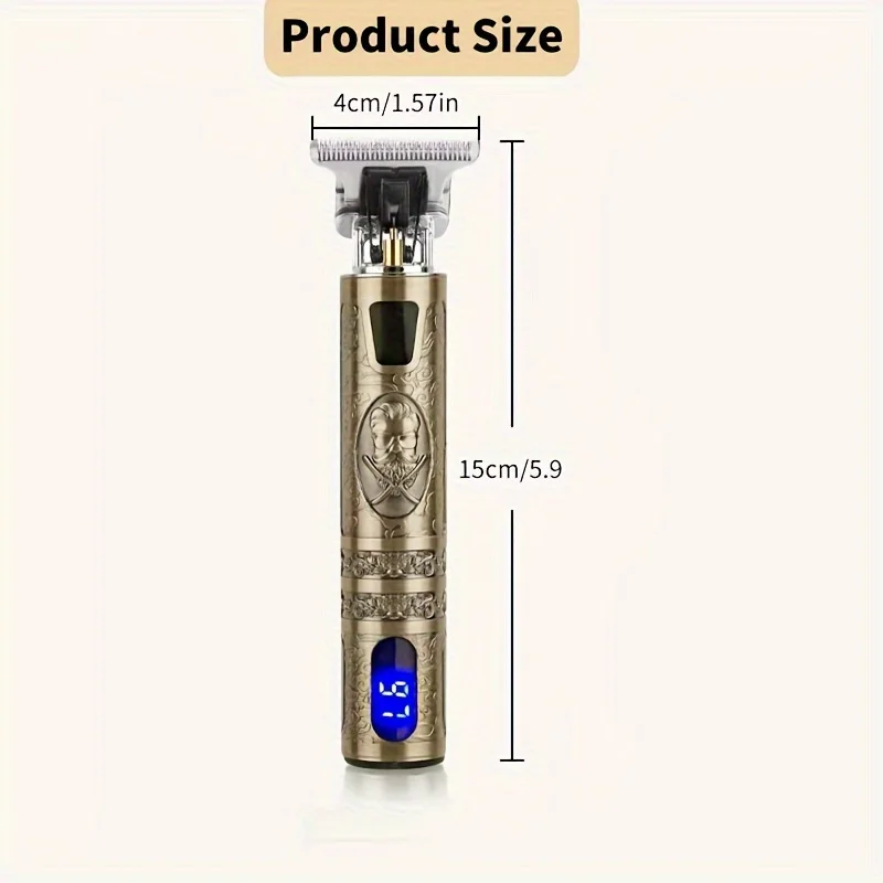 The t9 new hair clippers hairdresser electric pusher oil head carving razor bald hair haircut scissors electric hairdresser BEST SELLERS