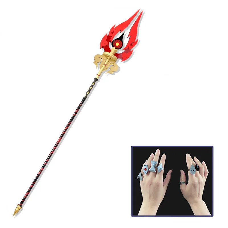 

180cm Genshin Impact Weapon Staff of Homa Hu Tao Cosplay Stage Performance Props Anime Shows Carnival Costume Fancy Dress party