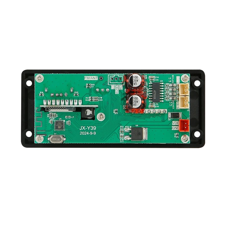 B96A-50W Amplifier 12V MP3 Decoder Board Bluetooth 5.0 25W Car MP3 Player USB Recording Module FM AUX Radio For Speaker