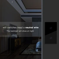 BSEED WIFI Touch Switch 1/2/3Gang 2Way Wifi Smart Switch Touch Sensor Wall Switch Tuya Google Alexa Smart Life Control - Image 5