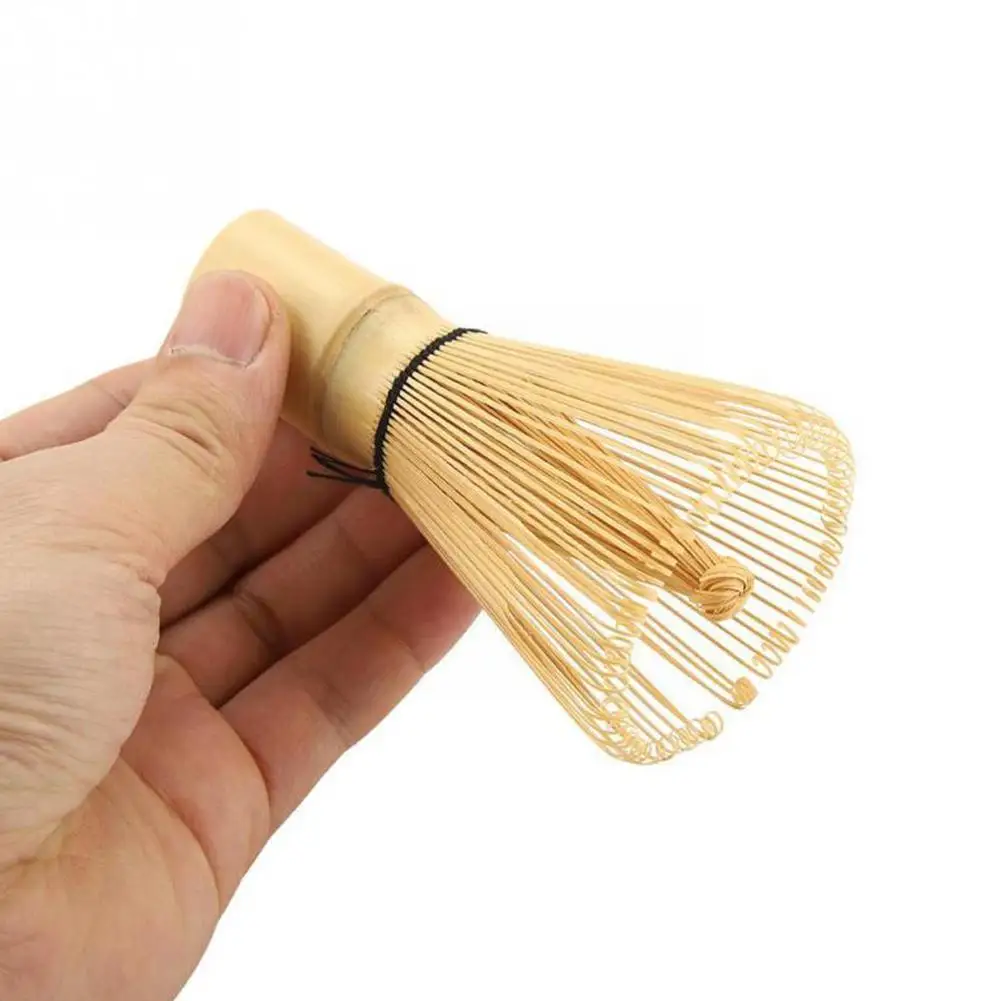 China Tea Bamboo Teaspoon Professional Green Tea Powder Japanese Bamboo Whisk Tools Brush Handmade Grinder Ceremony Matcha J3K3 tea whisk matcha brush
