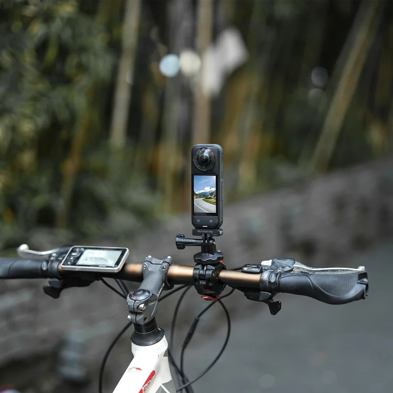 Insta360 X5 X4 Air용 마그네틱 퀵 릴리스 어댑터 마운트 Insta360 Ace Ace Pro 2/1용 1/4인치 나사 구멍 마그네틱 어댑터