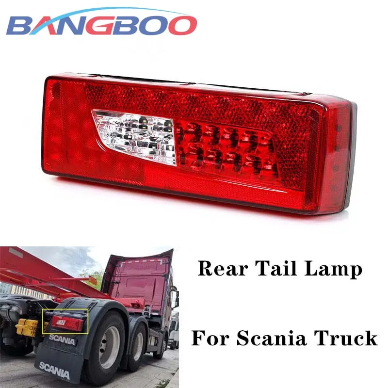 

Car Rear Bumper Tail Light 2380955 2380953 Tail Lamp Fit For Scania Truck LED Brake Light