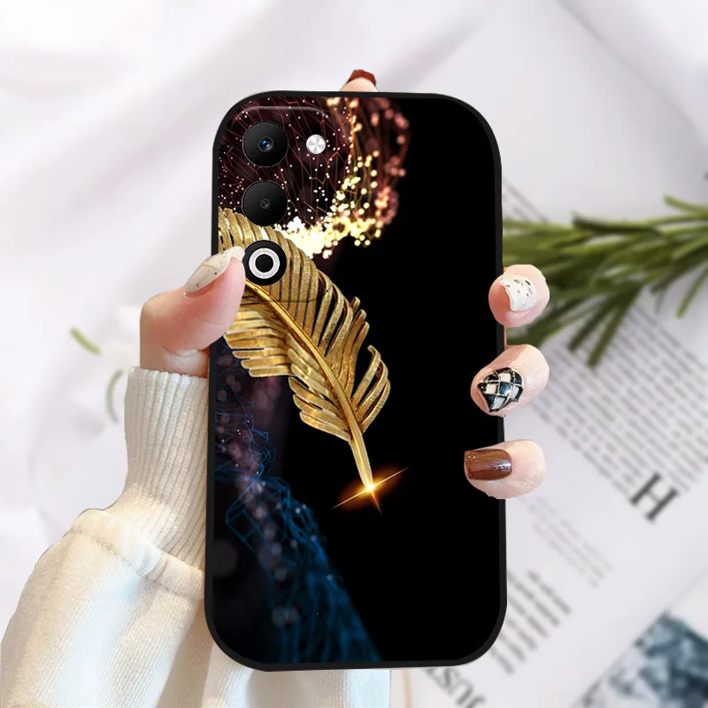 New Stylish Silicon Soft TPU Back Cover with Camera Protection