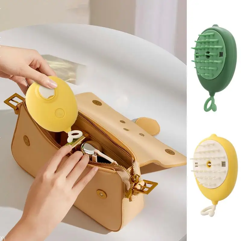 Steamy Dog Comb Electric Spray Cat Hair Brush 4 In1 Dog Steamer Comb For Massage Pet Grooming Removing Tangled And Loose Hair