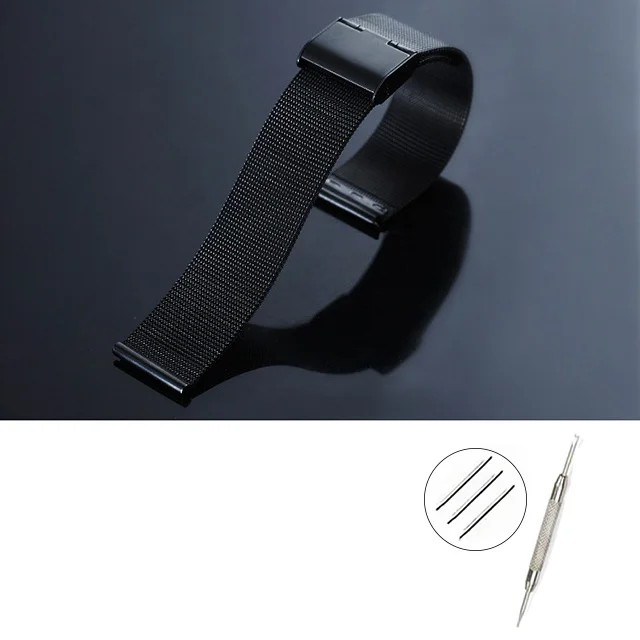 Universal Milanese Steel Watch Band with 0.4 Mesh Design