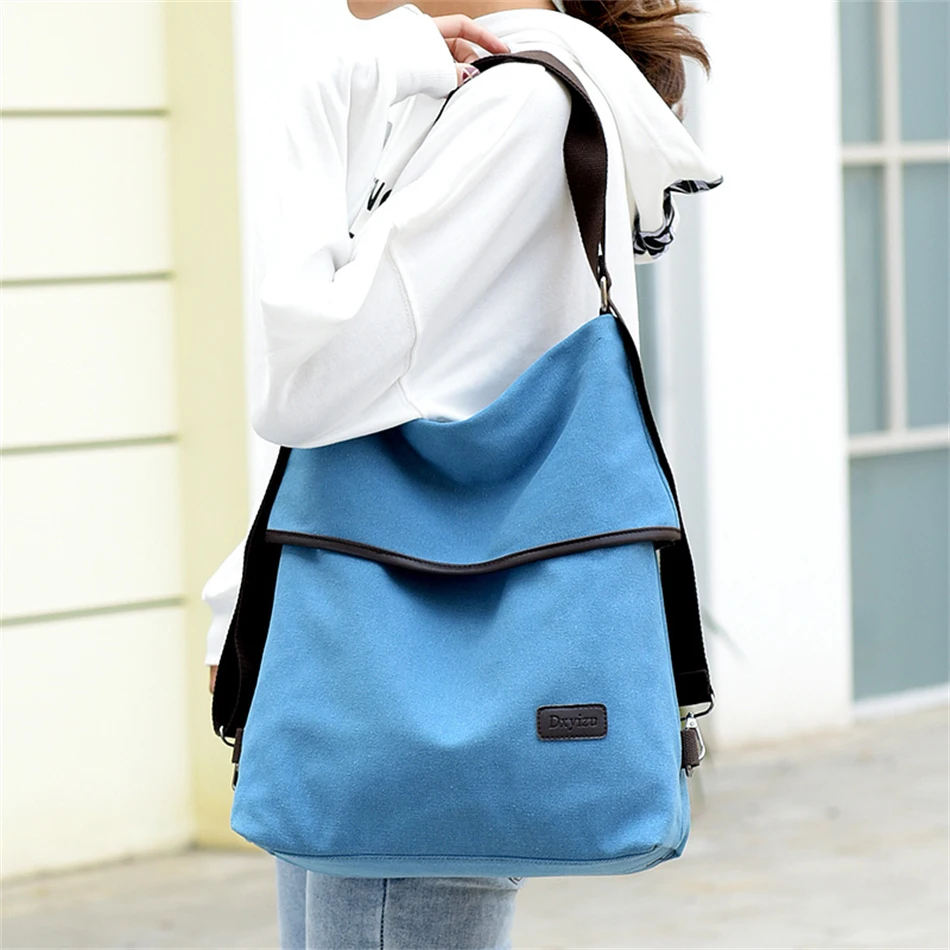 Fashion Women Backpacks Large Capacity Canvas Bookbag 3 in 1 Anti Theft Travel Backpack School Bag for Teenage Girls Mochila New Stylish Backpacks best of sale 