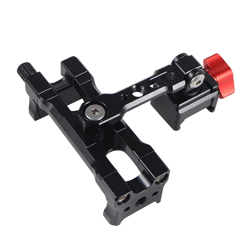 Mobile Holder Rail Clamp 1/4" Screw Cold Shoe Mount for DJI RS2 RS3 RS4 Phone Stabilizer Smartphone DSLR Camera Tripod Bracket