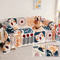 Thick Sofa Protector Soft Pet Friendly Multifunction Sofa Towel Easy-care Sofa Cover for Living Room Sofa 1
