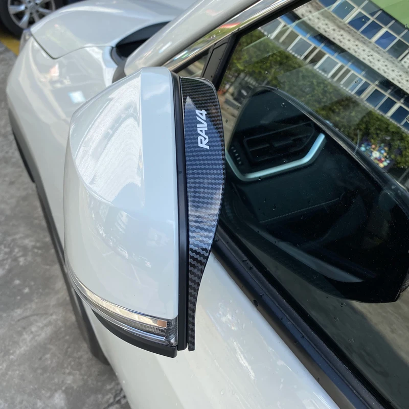 Car Rearview Mirror Rain Shield Rain Eyebrow Cover for Toyota Rav4 rearview mirror rain shield rearview mirror rain eyebrow rearview mirror rain guard