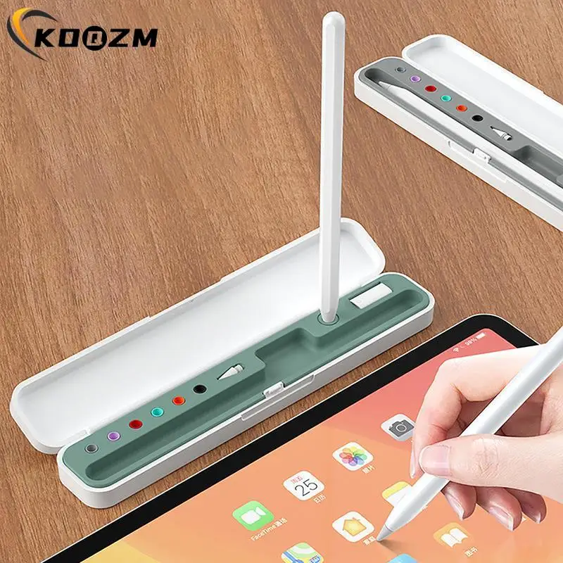 

1Pc Portable Pencil Storage Box for Pencil 1st Gen Case Pencil Accessories for Pencil 2nd Case Plastic Cover