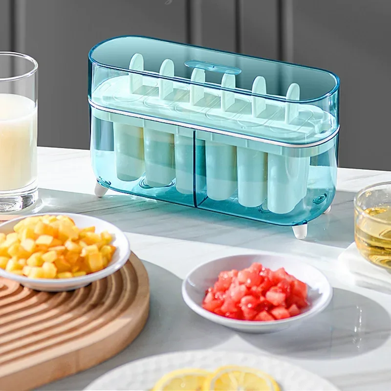

Форма для мороженого для детей, многоразовая кухонная форма для приготовления мороженого, 6 палочек, для домашнего использования, «сделай сам»