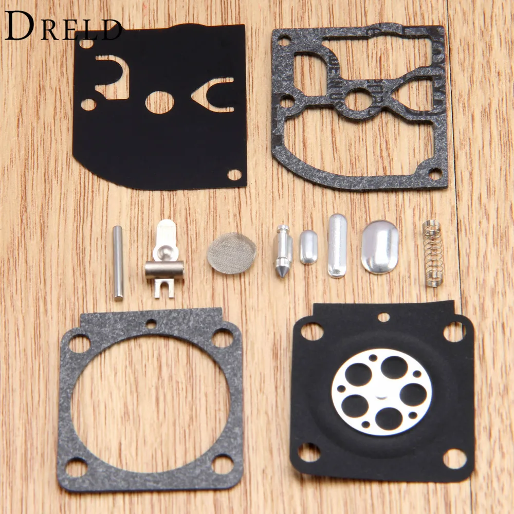 Carburetor Repair Kit Chainsaw Trimmer Parts RB-100 Gasket Diaphragm For Zama STIHL HS45 FS55 FS38 BG45 MM55 TILLER ZAMA C1Q