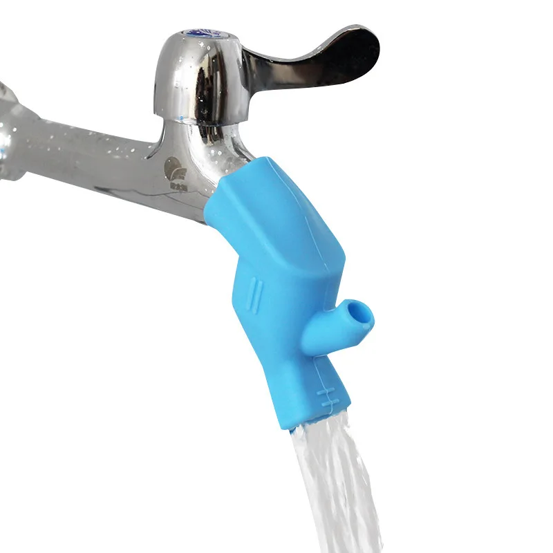 Water Tap Extension Swivel Saving Tap Children Washing Device High Elastic Sink Kitchen Bathroom Accessories faucet extender faucet extender,sink faucet extender,water faucet extension pipe,faucet extension pipe