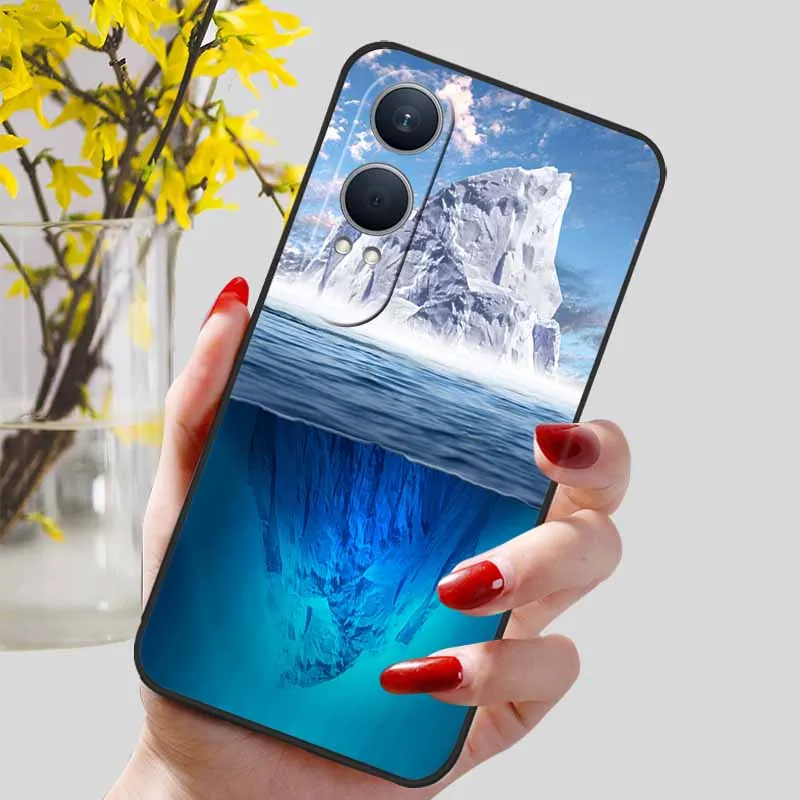 Floral Silicone Soft TPU Phone Case – Shockproof Protector Bumper Cover for OnePlus Nord CE4 Lite 5G