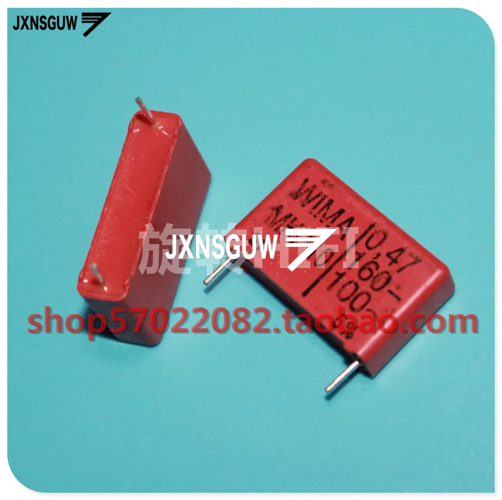 10pcs red WIMA second-hand 22.5MM 27.5MM 47NF 470NF 33UF 400V 160V 63V MKS4 MKP10 MKS4 FKP1 Fever film capacitor DIP  blue