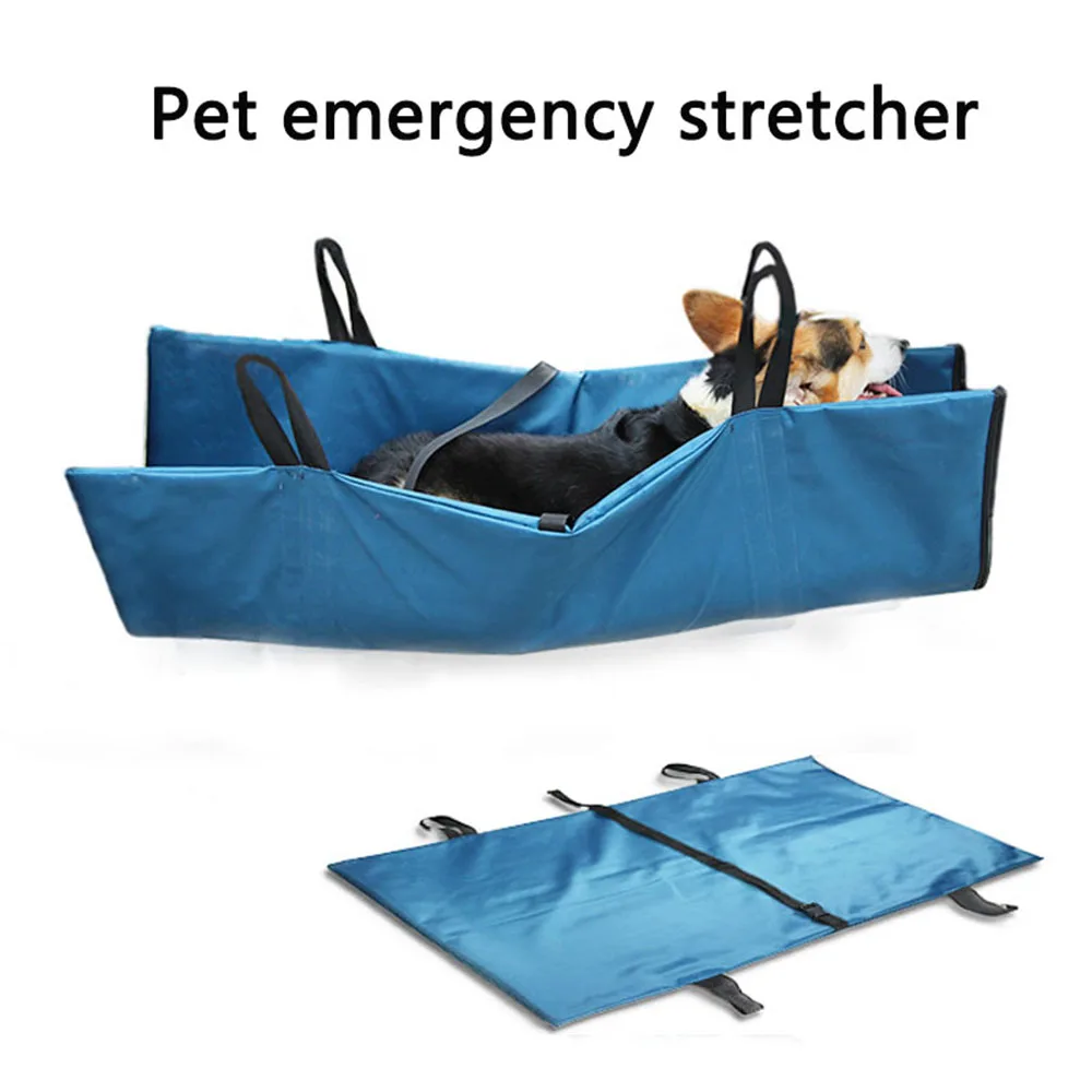 

Pet Stretcher Foldable And Portable Emergency Frame Animal Bite Rescue Stretcher Thickened Safety Dog Transfer Frame