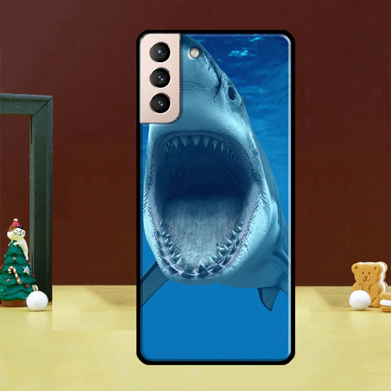 Ferocious Shark Design Phone Case Cover