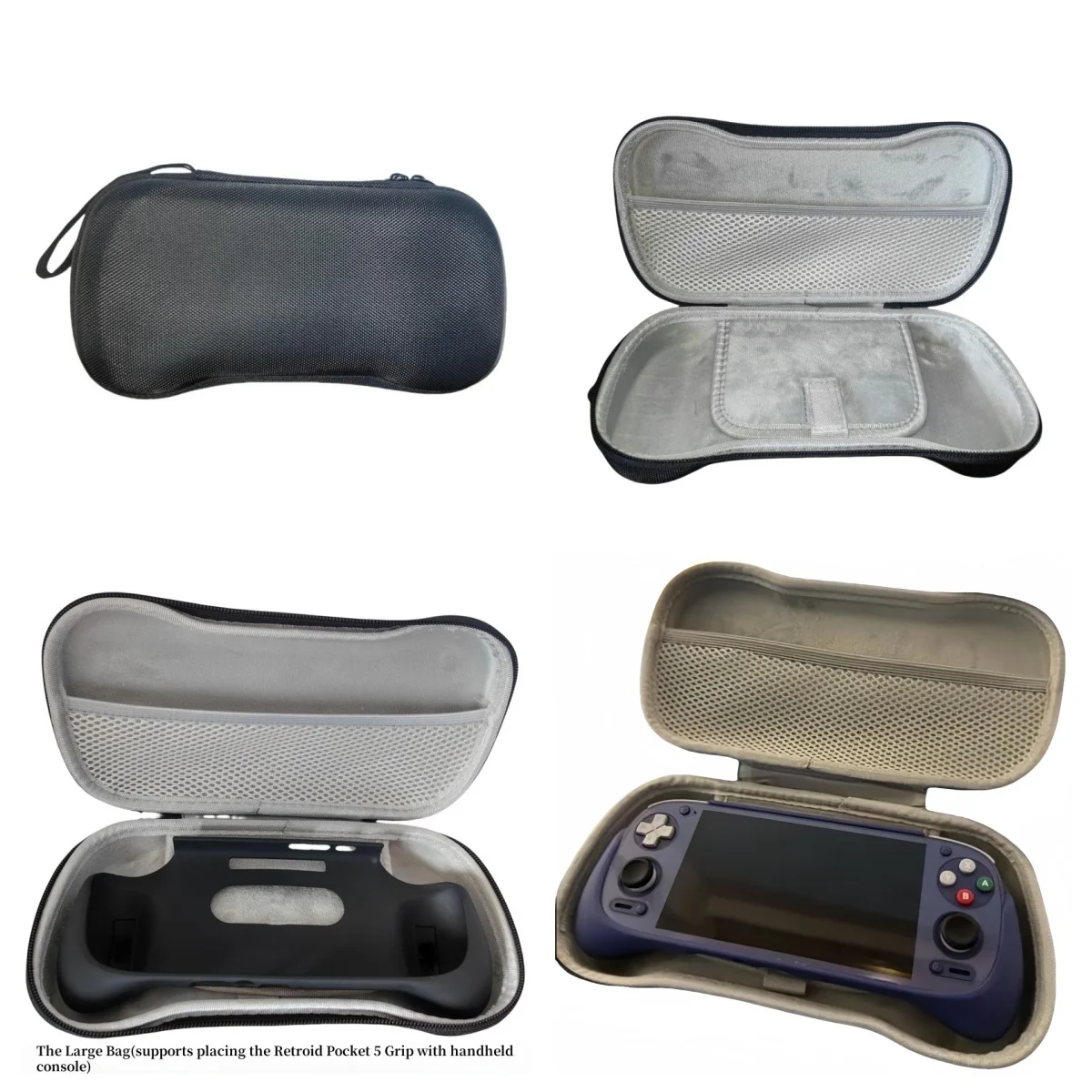 2025 NEW For Retroid Pocket 5 Game Controller Grips Storage Case Shockproof RP5 Grip Handle Bag Big Carry Case Protective Box