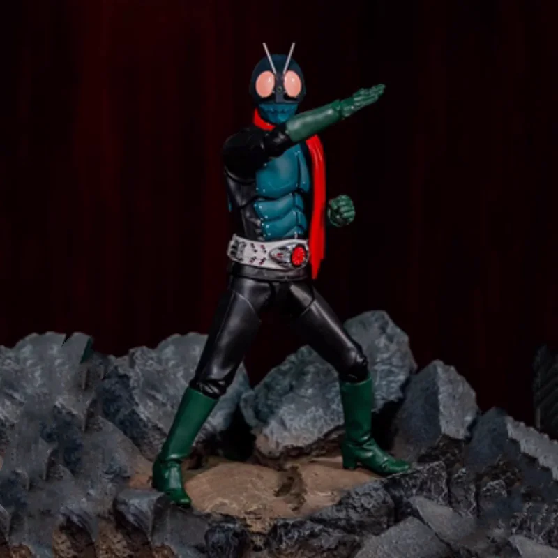 

Bandai Original Spirits S.H.Figuarts Shf Shin Kamen Rider No. 1 Coat Anno Hideaki Anime Figure Model Toys Child Birthday Gifts